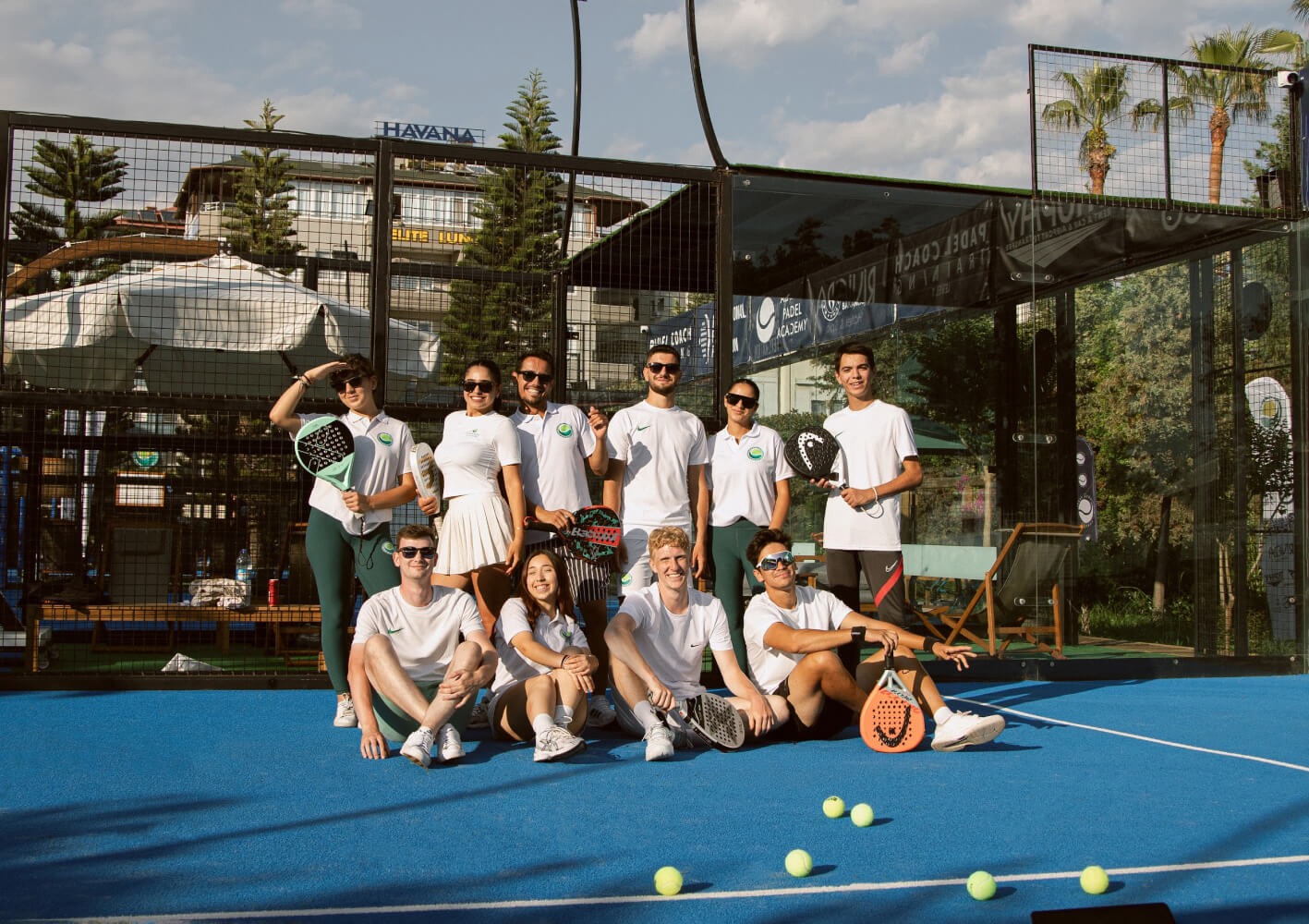Alanya Padel Academy padel kortu