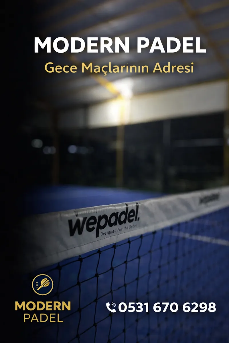 Modern Padel padel kortu